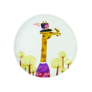 Animal Series - Salad Plate Summer Giraffe