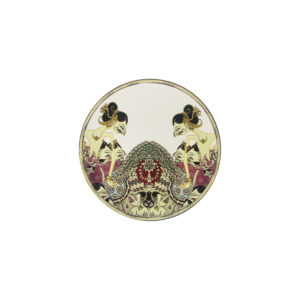 Ghea Panggabean Wayang Beber Series - BB Plate Ivory