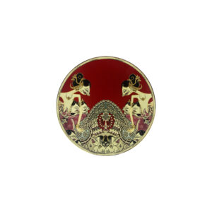 Ghea Panggabean Wayang Beber Series - BB Plate Maroon