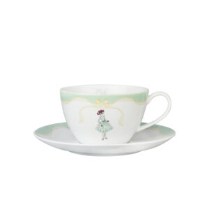 The Girls Series - Cup & Saucer Green