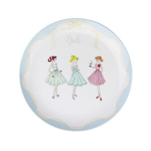 The Girls Series - Dinner Plate Blue