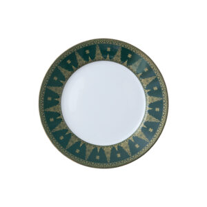Ghea Panggabean Songket Series - Dinner Plate Green