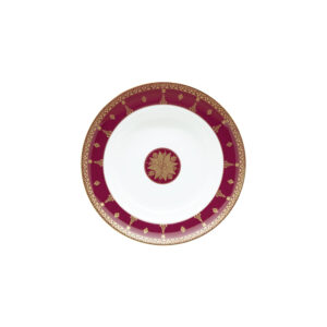 Ghea Panggabean Songket Series - Soup Plate Red