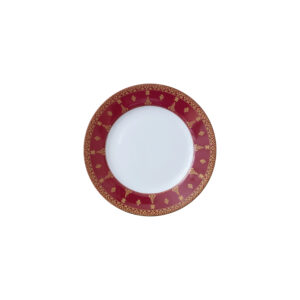 Ghea Panggabean Songket Series - Dessert Plate Red