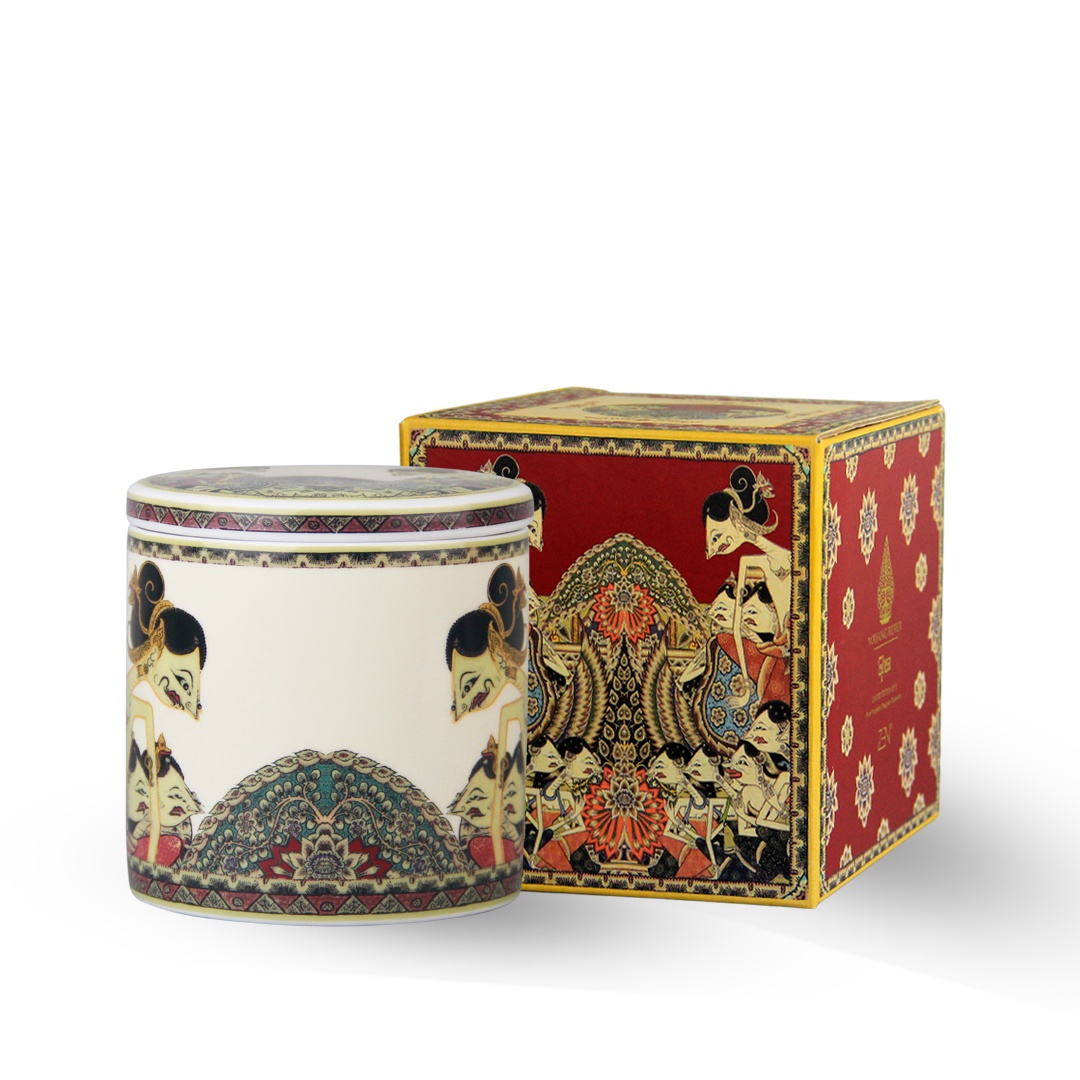 EDIT BOX Large Jar Ivory