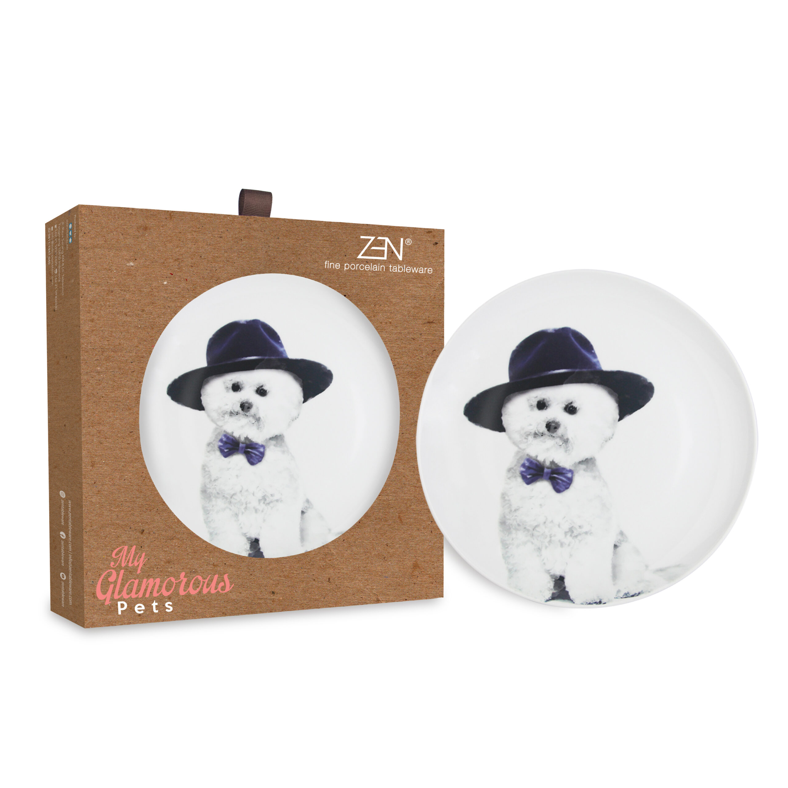 MY GLAM PET – PLATE COOL BICHON B