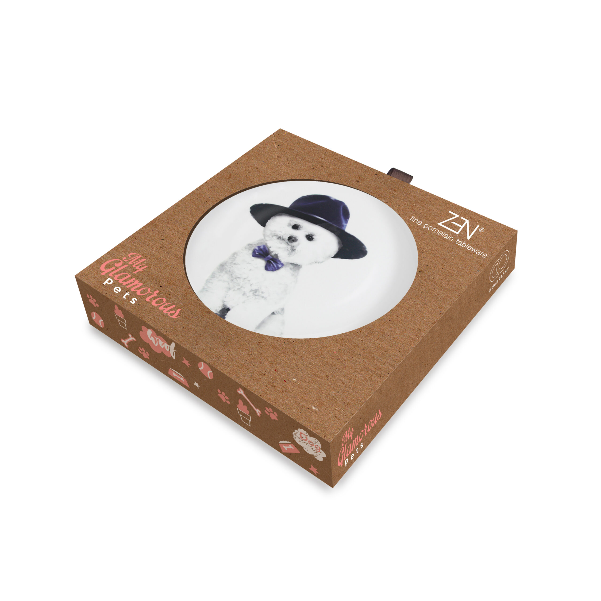 MY GLAM PET – PLATE COOL BICHON C