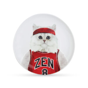 (2pcs)My Glamorous Pet Series - Salad Plate Sporty Cat