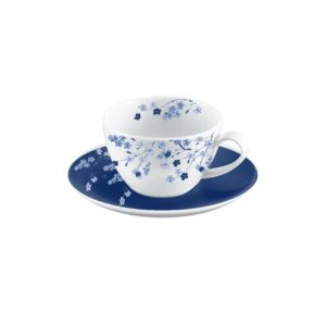 Cherry Blue Series - Cup & Saucer