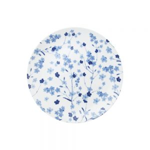 Cherry Blue Series - Salad Plate White
