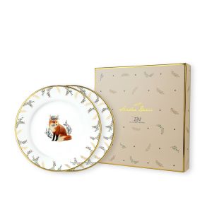 Sandra Dewi Series - Salad Plate Winter Fox
