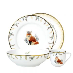 Sandra Dewi Series - Dinner Set Parcel Mix Winter Fox