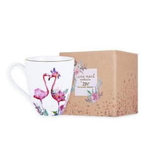 Luna Maya Love Luna Series - Mug Couple Flamingo