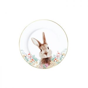 Floral Spring Bunny Series - Salad Plate A