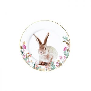 Floral Spring Bunny Series - Salad Plate B