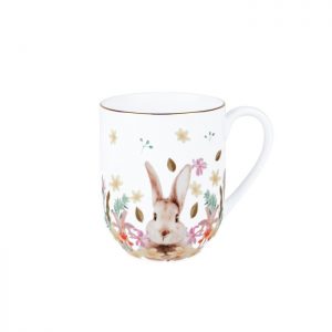 Floral Spring Bunny Series - Mug