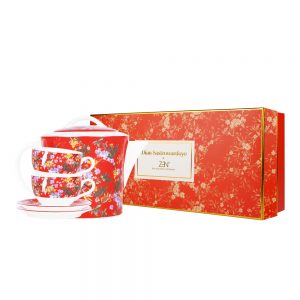 Dian Sastrowardoyo Series - Tea Set Scarlet Red