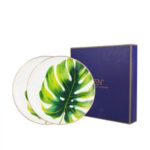 Royal Monstera Series - Salad Plate