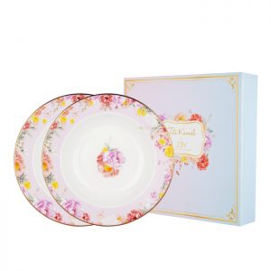 Titi Kamal Series - Soup Plate Secret Garden Lilac