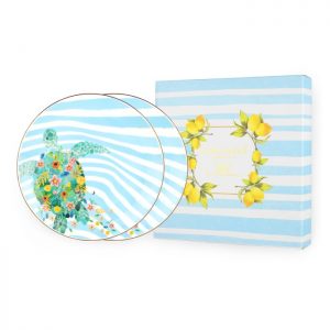 Luna Maya Tropical Series - Salad Plate Turtle