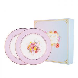 Titi Kamal Series - Dinner Plate Secret Garden Lilac