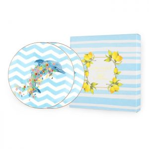 Luna Maya Tropical Series - Salasd Plate Dolphin