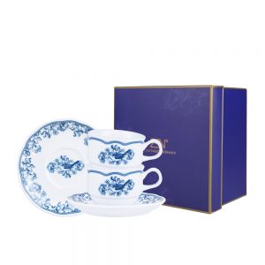 Earth Garden Series - Cup and Saucer Navy