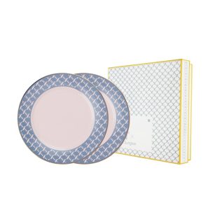 ZASKIA SUNGKAR The Z Collection - Pattern Blue Salad Plate