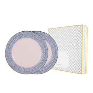 ZASKIA SUNGKAR The Z Collection - Pattern Blue Dinner Plate