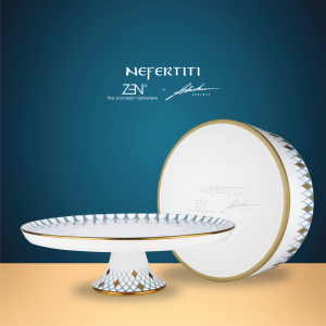 Sebastian Gunawan Nefertiti Series – Cake Plate