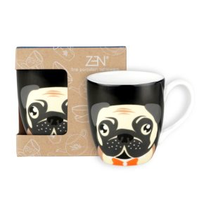 ZEN Mug/Gelas Keramik Dog Story - Pug with Giftbox