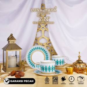 ZEN X LUNA MAYA Cangkir Keramik Delightful Aiyla 200 ml 2pair + Box