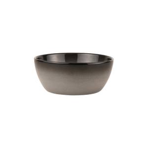 ZEN Mangkuk Keramik Cereal Stoneware DoubleGlaze Grey - Diameter 15 cm