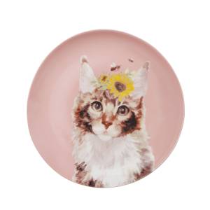 ZEN Piring Keramik Cute Glamorous Pet Lovable Cat