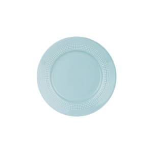 ZEN Piring Salad Dotted Lines Blue Aqua 22 cm