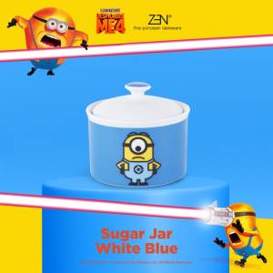 MINIONS ZEN Tempat Gula Keramik Dave Mel 1 pcs + Box