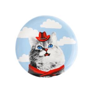 ZEN Piring Keramik My Glamorous Pet Country Kitten British 1 pcs