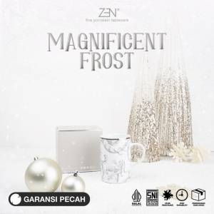 ZEN X SANDRA DEWI Gelas Mug Magnificent Frost 1 pcs 330 ml + Box