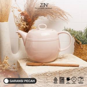 ZEN Teko Keramik/ Teapot Estetik Pink Best Seller