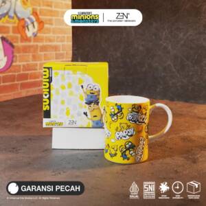 MINIONS ZEN Mug Gelas Keramik Minion New 1 pcs + Box