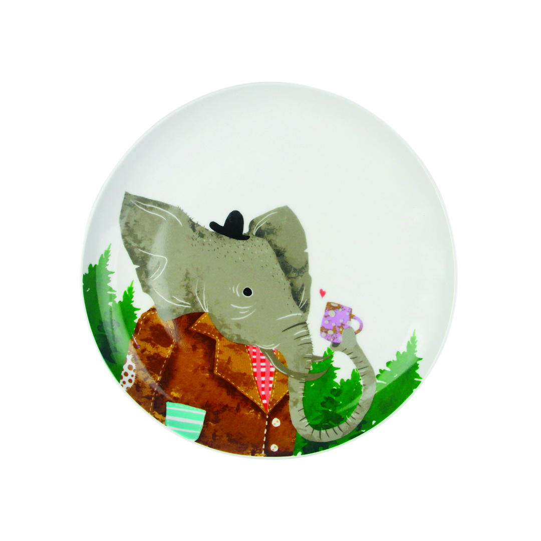Animal Series – Salad Plate Drinking Elephant – Zen Tableware Official ...