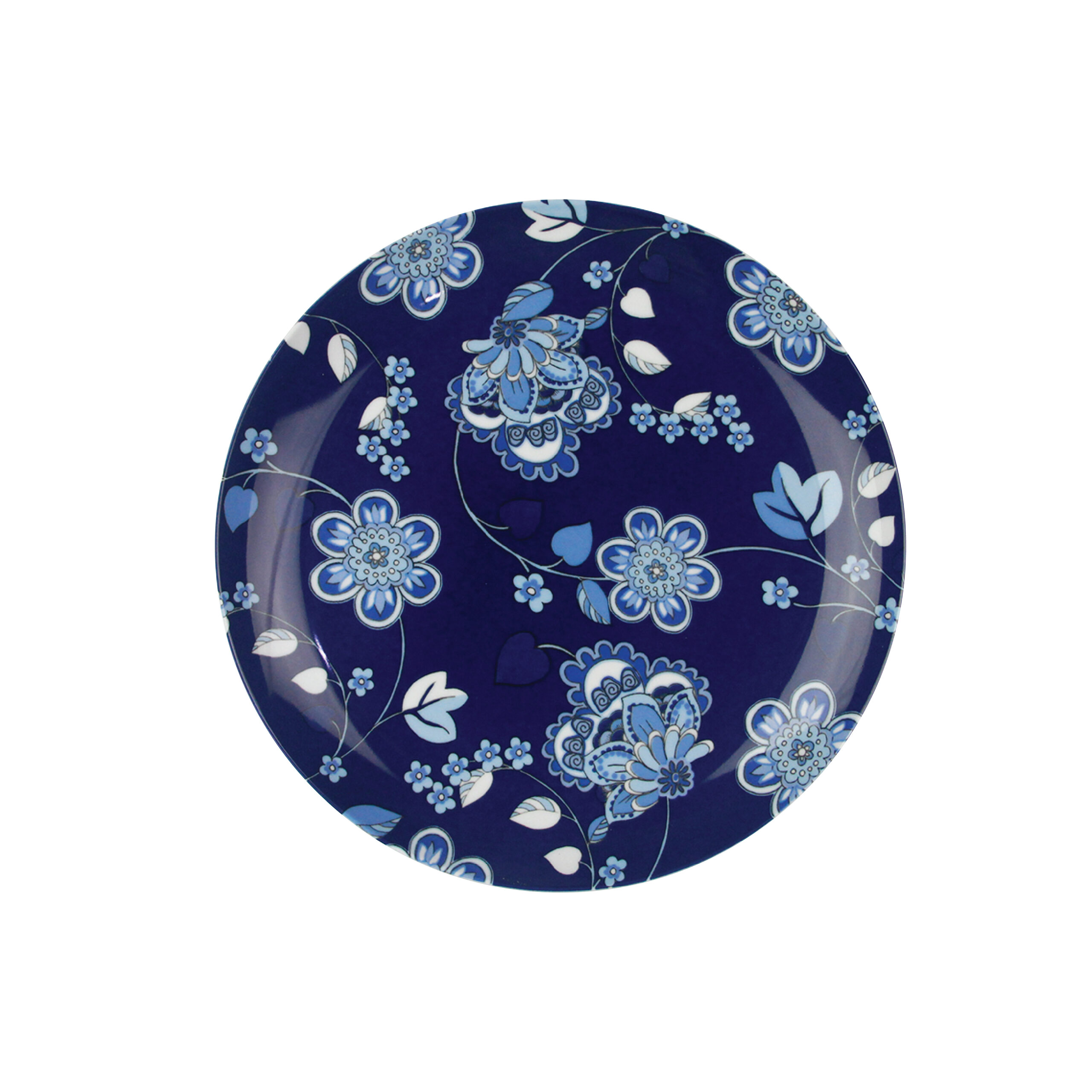 Batik Floral Blue Series - Salad Plate - Zen Tableware ...
