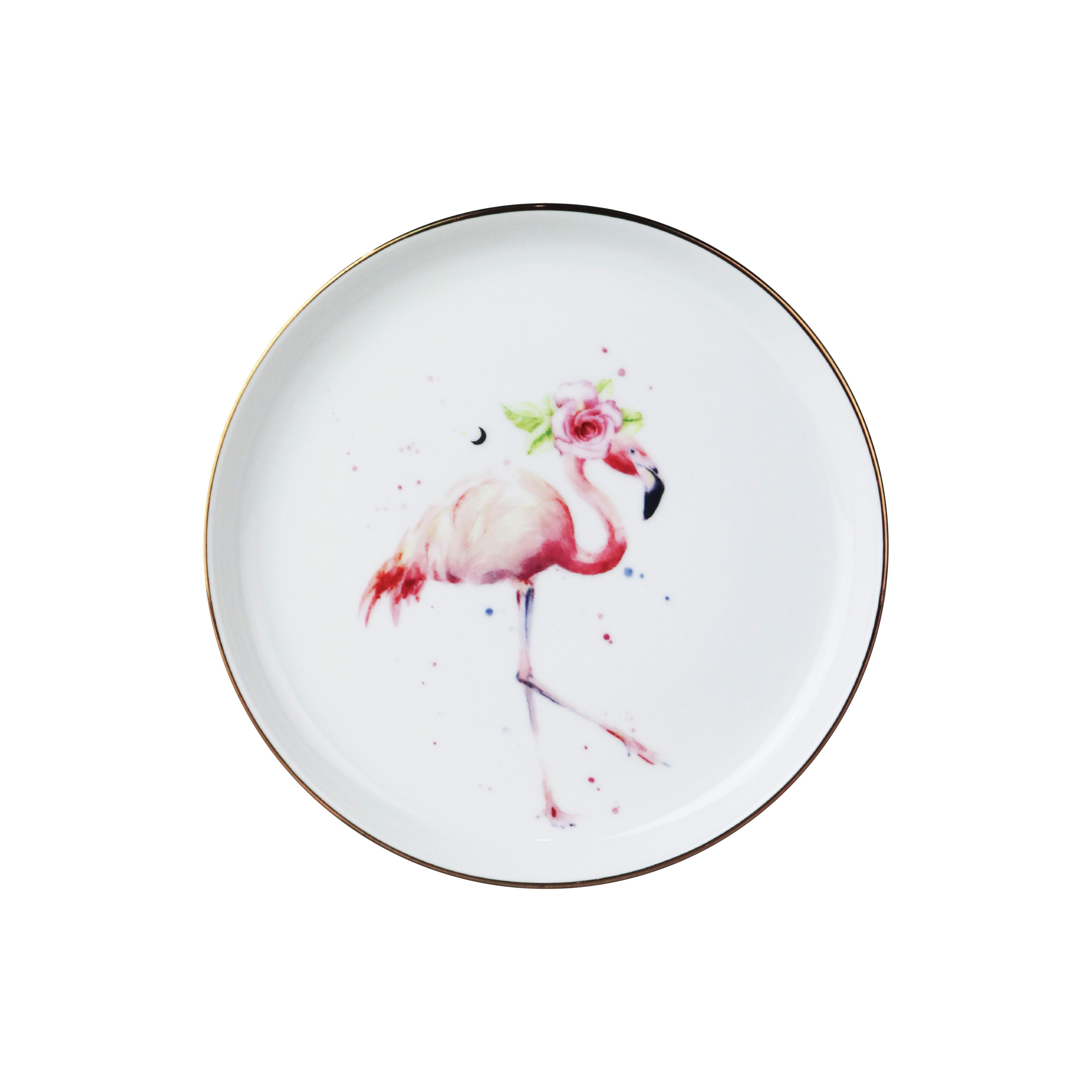 LUNAMAYA Plate Flamingo A